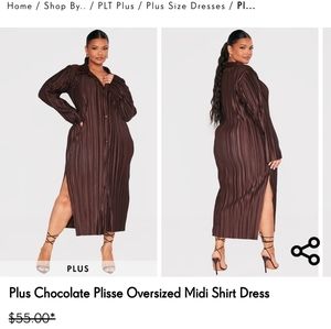 Pretty little thing Midi Shirt Dress